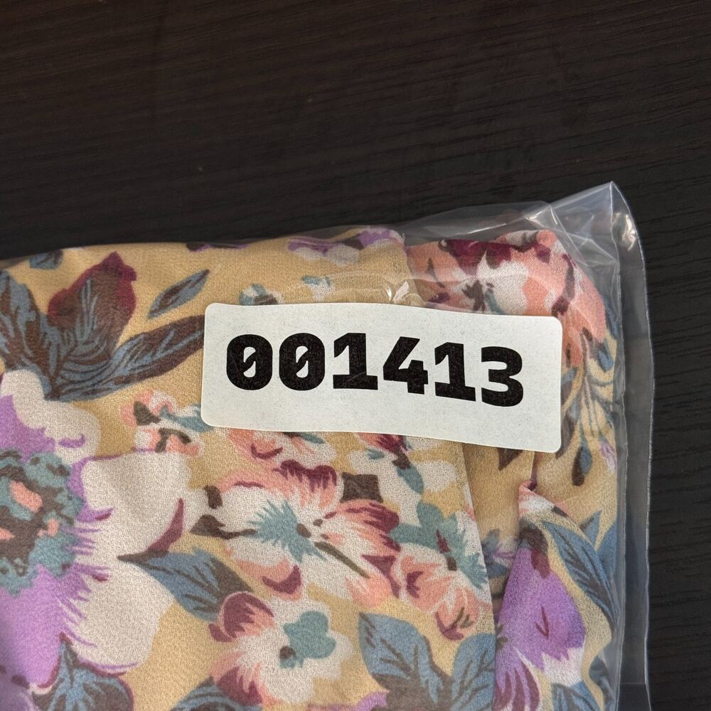 ASTR The Label Rosana Maxi Dress Womens Small Floral Tiered Boho Cottagecore - Picture 14 of 14